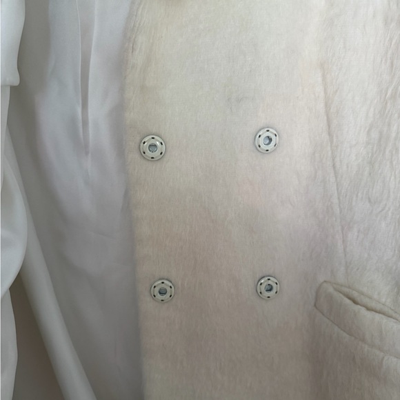 Topshop Elegant Cream Teddy Jacket - Picture 5 of 9
